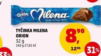 Tyčinka Milena Orion