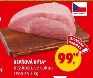 Vepřová kýta bez kosti