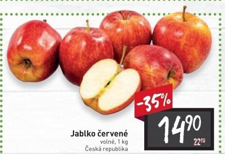 Jablka červená
