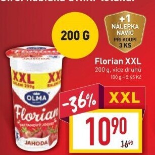 Jogurt smetanový Florian Olma