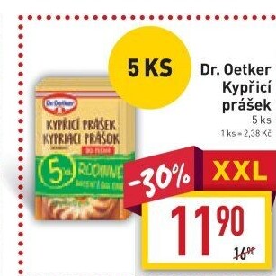 Kypřicí prášek Dr. Oetker