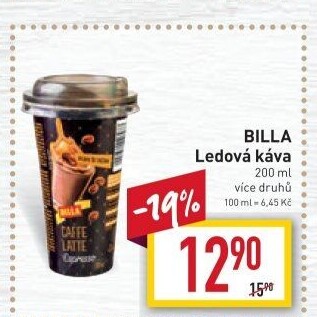 Ledová káva Billa