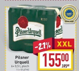 Pivo Pilsner Urquell