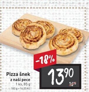 Pizza šnek