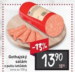 Salám Gothaj Kostelecké uzeniny