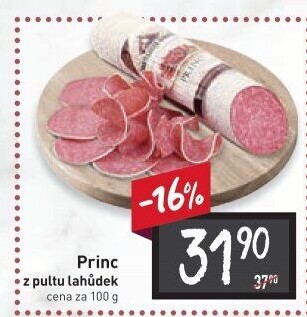 Salám Princ Kostelecké uzeniny