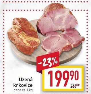 Uzená krkovice