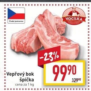 Vepřový bok špička Vocílka