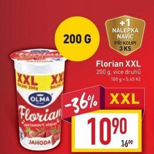 Jogurt smetanový Florian Olma