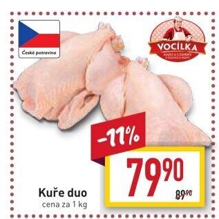 Kuře duo Vocílka