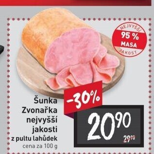 Šunka Zvonařka nejvyšší jakosti