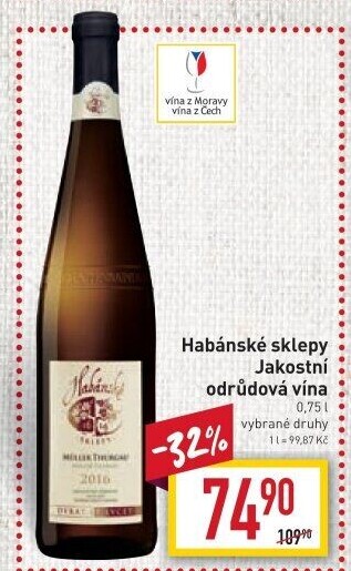 Vína Habánské sklepy