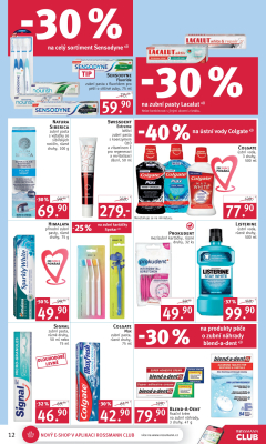 akční leták ROSSMANN drogerie 3.8.2022-16.8.2022