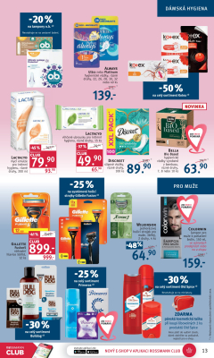 akční leták ROSSMANN drogerie 3.8.2022-16.8.2022