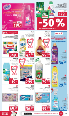 akční leták ROSSMANN drogerie 3.8.2022-16.8.2022