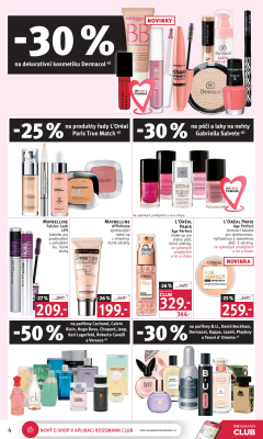akční leták ROSSMANN drogerie 3.8.2022-16.8.2022