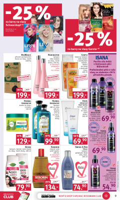 akční leták ROSSMANN drogerie 3.8.2022-16.8.2022