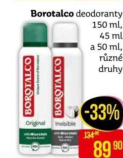 Deodoranty Borotalco