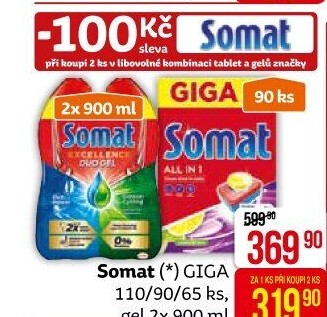 Tablety do myčky Somat