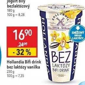 Bifi Drink bez laktózy Hollandia