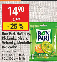Bonbony Bon Pari Nestlé