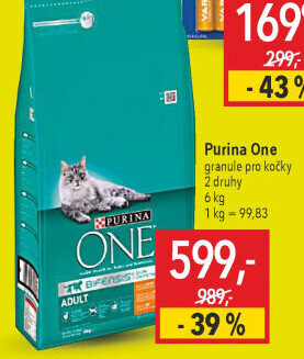 Granule pro kočky One Purina