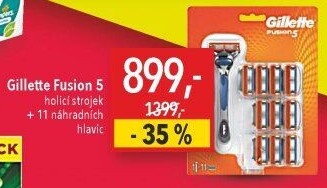 Holicí strojek pánský Gillette Fusion5