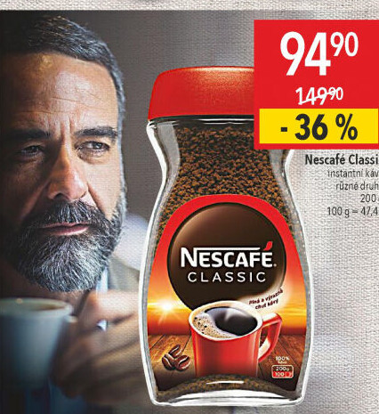 Instantní káva Nescafé Classic