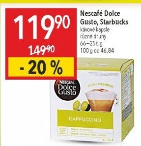 Kapsle Dolce Gusto Nescafé