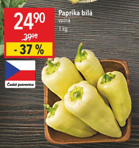 Paprika bílá