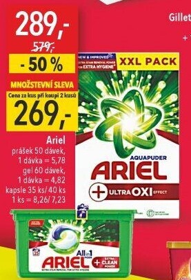 Prací prášek Ariel