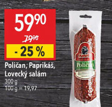 Salám Poličan Kmotr