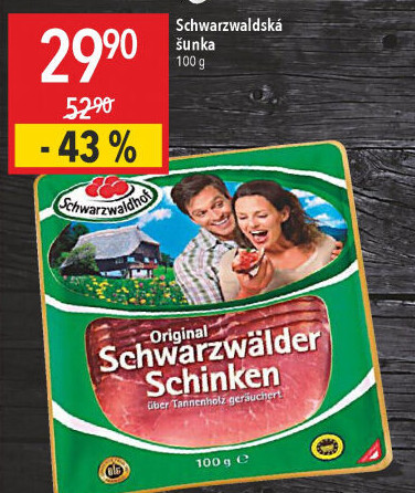 Šunka schwarzwaldská Schwarzwaldhof
