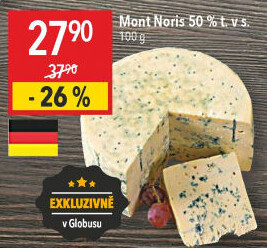 Sýr Mont Noris 50 %