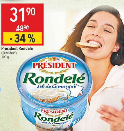 Sýr termizovaný Rondelé President