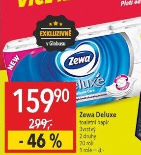 Toaletní papír 3vrstvý Deluxe Zewa