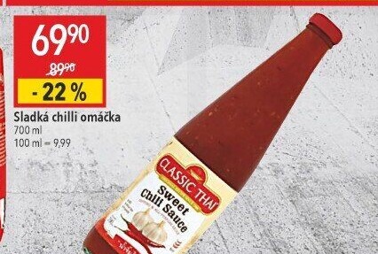 Chilli omáčka Classic Thai