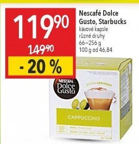 Kapsle Dolce Gusto Nescafé