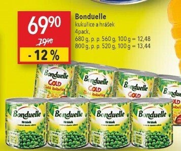 Kukuřice sterilovaná Gold Bonduelle
