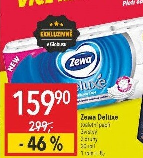 Toaletní papír 3vrstvý Deluxe Zewa