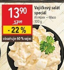 Vajíčkový salát speciál