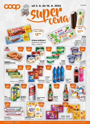 akční leták COOP 3.8.2022-9.8.2022