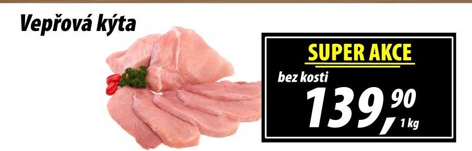 Vepřová kýta bez kosti