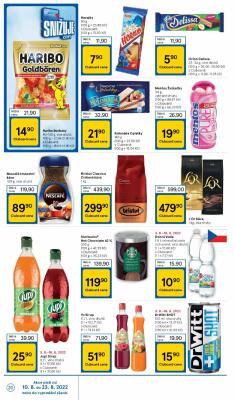 akční leták Tesco 10.8.2022-16.8.2022