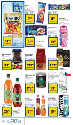 akční leták Tesco 10.8.2022-16.8.2022