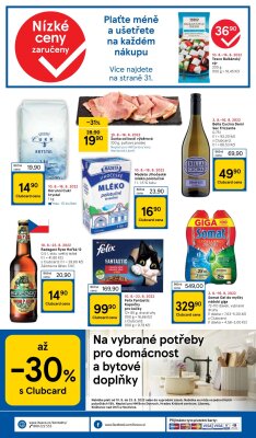 akční leták Tesco 10.8.2022-16.8.2022