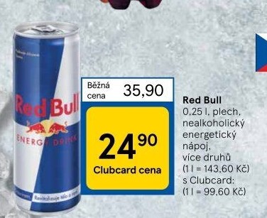 Energetický nápoj Red Bull