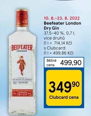 Gin London Beefeater