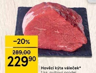 Hovězí kýta váleček