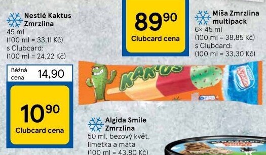Nanuk Kaktus Schöller Nestlé